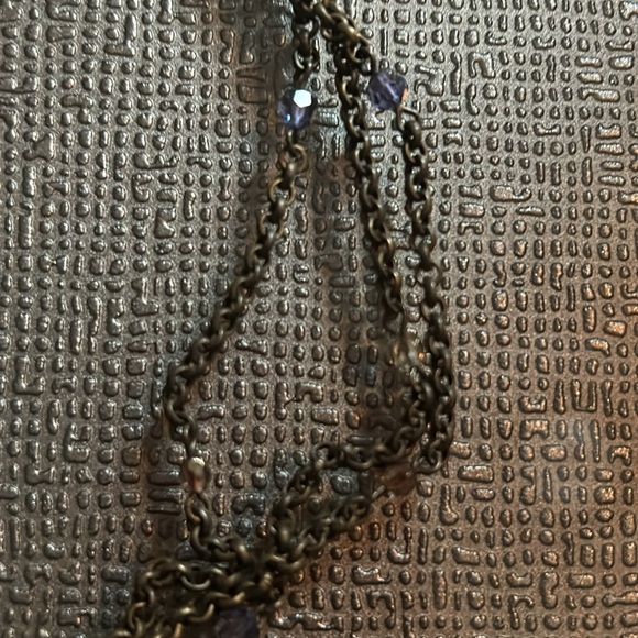 Fiftie's antique choker necklace and matching earrings - Picture 4 of 4